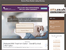 Tablet Screenshot of ak9.co.uk